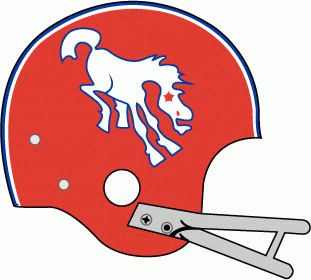 Denver Broncos 1966 Helmet Logo DIY iron on transfer (heat transfer)